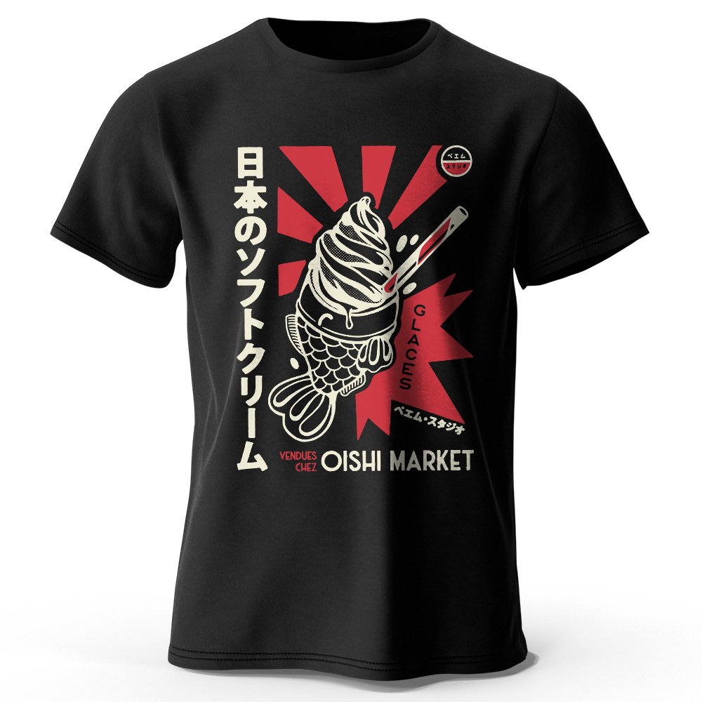 Japanese Foodie Print 100% Cot - đánh giá và giá Japan Lifestyle And Culture