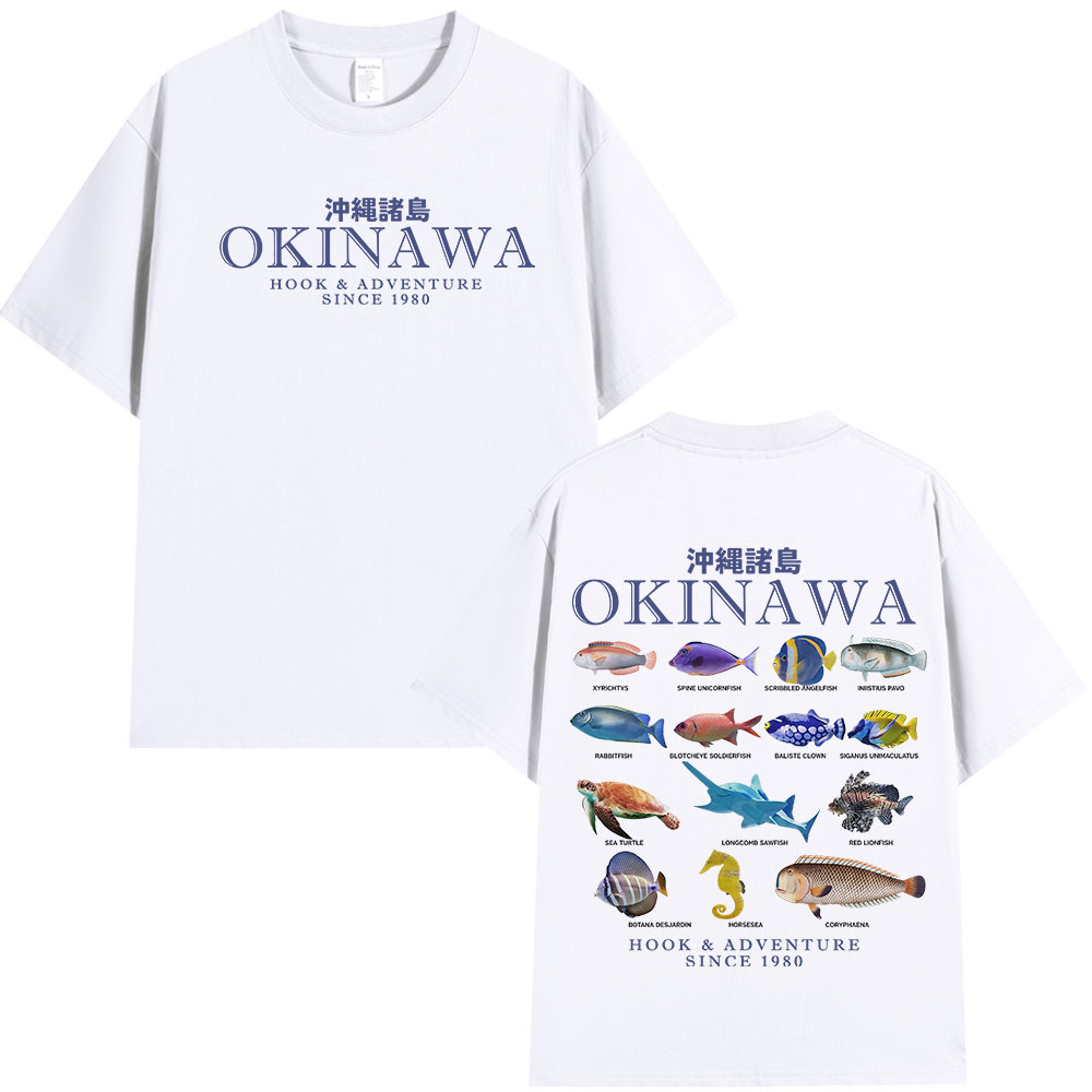 Okinawa Ocean Fish T Shirt Sea - đánh giá và giá Japanese Women Lifestyle