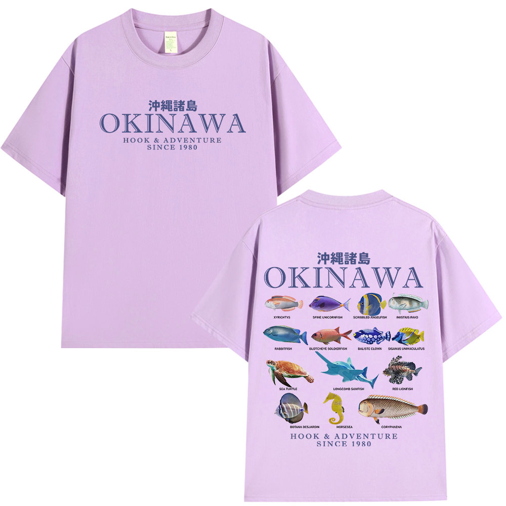 Okinawa Ocean Fish T Shirt Sea - đánh giá và giá Japanese Women Lifestyle