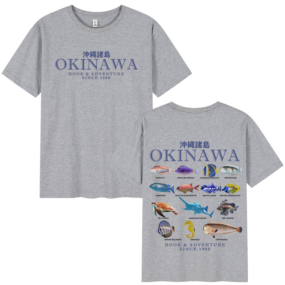 Okinawa Ocean Fish T Shirt Sea - đánh giá và giá Japanese Women Lifestyle