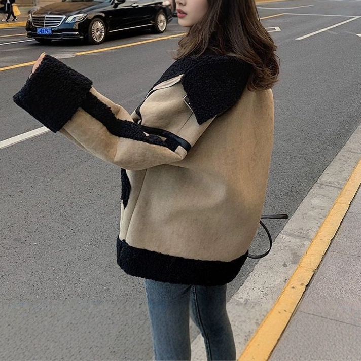 Lamb Wool Jacket Coats Woman K - đánh giá và giá Japanese Women Lifestyle