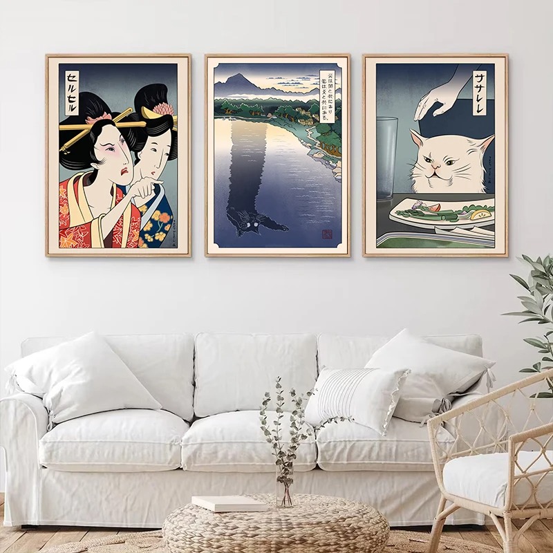Japanese Ukiyoe Style Poster P - đánh giá và giá Japanese Women Lifestyle