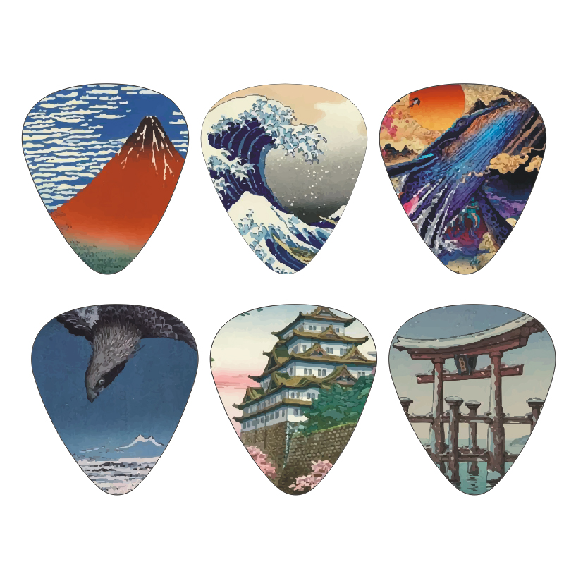 New 12pcs/set  Guitar Picks -  - đánh giá và giá Japan Lifestyle And Culture
